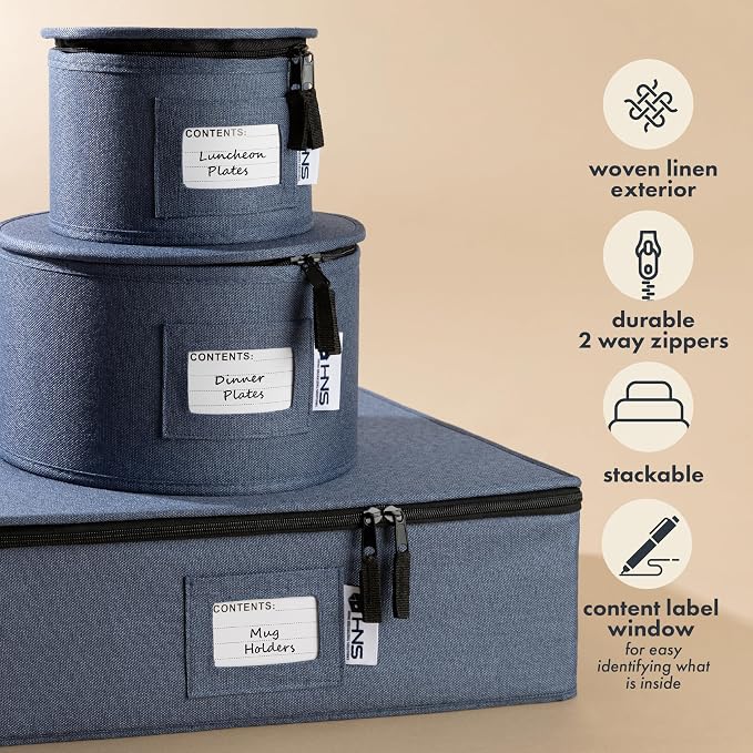 Hard Shell China Storage Containers 5-Piece Set Moving Boxes - Image 2