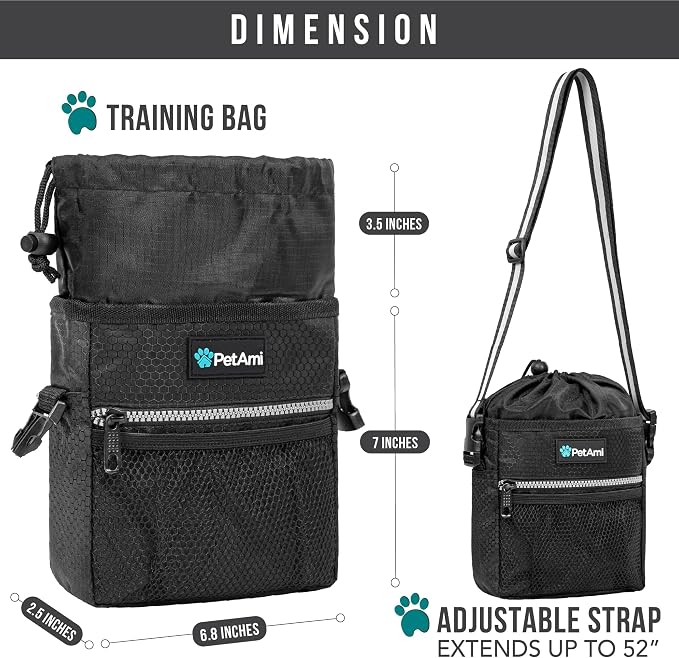 PetAmi Dog Treat Pouch, Pet Treat Pouch - Image 5
