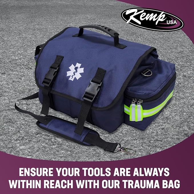 Kemp USA EMT First Responder Trauma Bag, First Aid & Survival Gear - Image 5