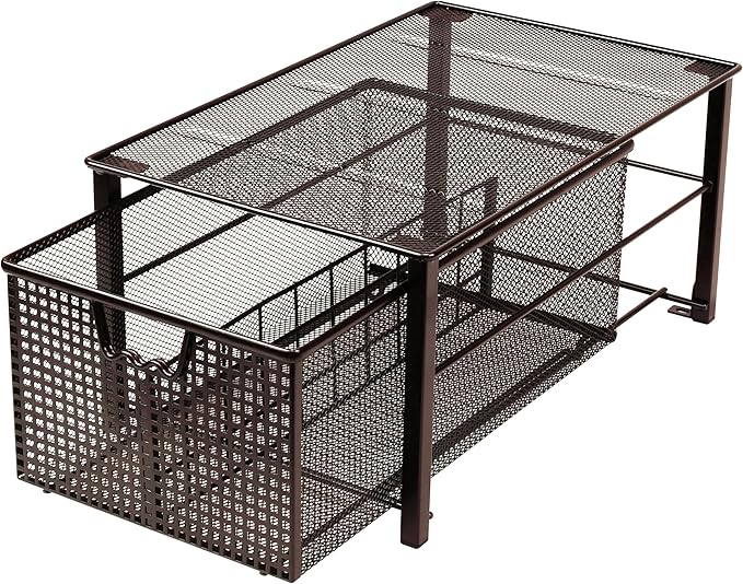 Deco Brothers Stackable Pull Out Cabinet Sliding Basket by DecoBrothers