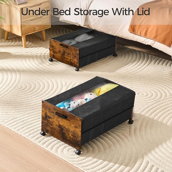 Under Bed Storage with Wheels, Under Bed Storage Containers, UnderBed Drawers - Image 5