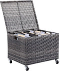 BIRDROCK HOME Rolling File Box by BIRDROCKHOME