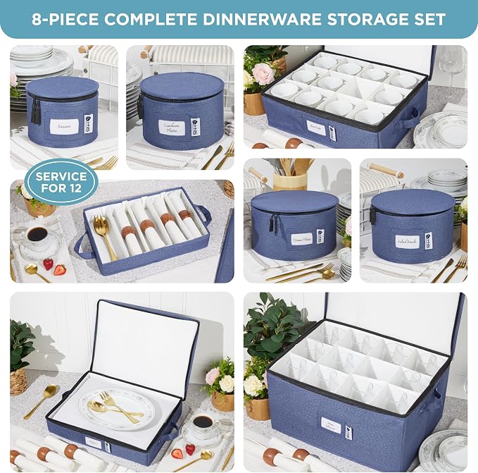 Hard Shell China Storage Containers 8-Piece Set Moving Boxes - Image 6