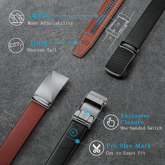 Zitahli Ratchet Belt for Men - Image 4