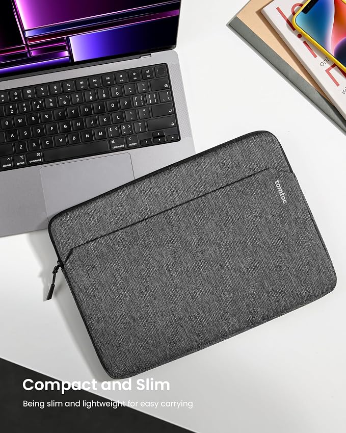 tomtoc Slim Laptop Sleeve for 14-inch MacBook Pro M5/M4/M3/M2/M1 Pro/Max - Image 6