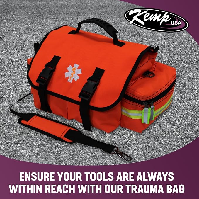 Kemp USA EMT First Responder Trauma Bag, First Aid & Survival Gear - Image 5