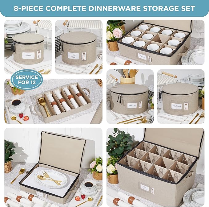 Hard Shell China Storage Containers 8-Piece Set Moving Boxes - Image 6