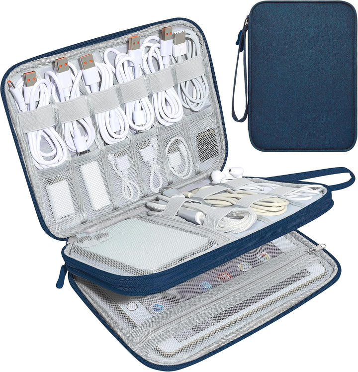 CILLA Electronics Organizer Travel, Travel Cord Organizer Case