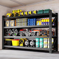 71" W Storage Shelves 5000lbs Garage Metal Shelving Heavy Duty Garage Shelves by BYNSOE