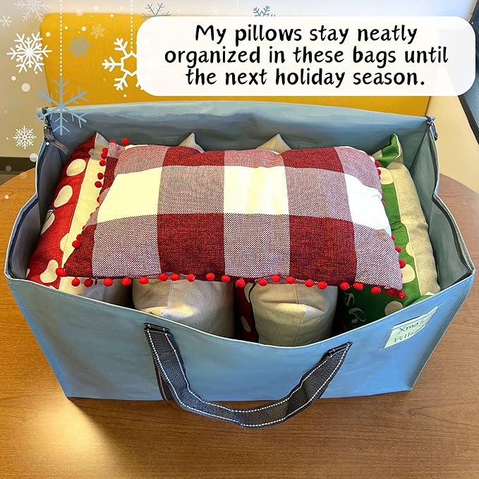 VENO 4 Pack Moving Bags and Large Christmas Storage Bins - Image 2