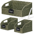 Wicker Baskets for Organizing, Kitchen Counter by Unknown