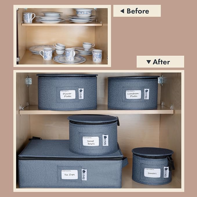 Hard Shell China Storage Containers 5-Piece Set Moving Boxes - Image 7