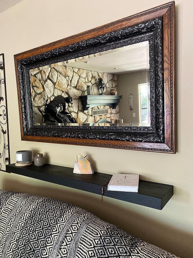 joelsantiques 42 Inch Wooden Elite Floating Shelves - Image 2