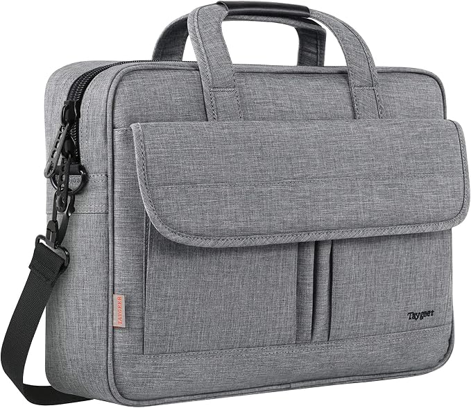 Taygeer Laptop Bag for Men, Water Resistant Crossbody Messenger Shoulder Bag by Taygeer