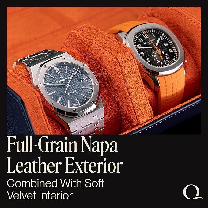 QWATCHBANDS Napa Leather Watch Rolls - Image 2