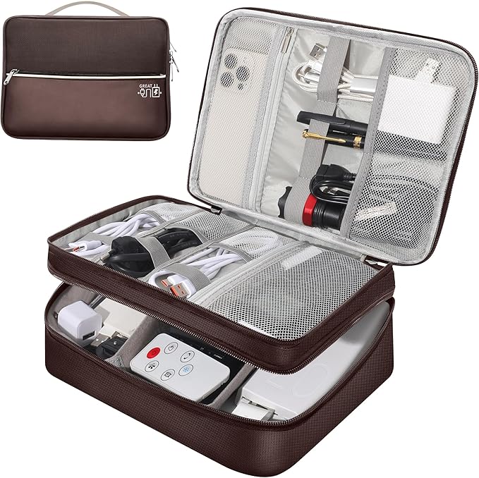 CILLA Electronic Organizer Travel Case, Travel Cord Organizer Case Portable by CILLA