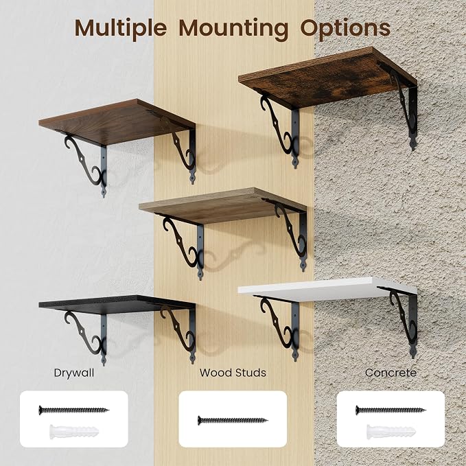 RICHFOCUS 12 Inch Deep Floating Shelves - Image 6