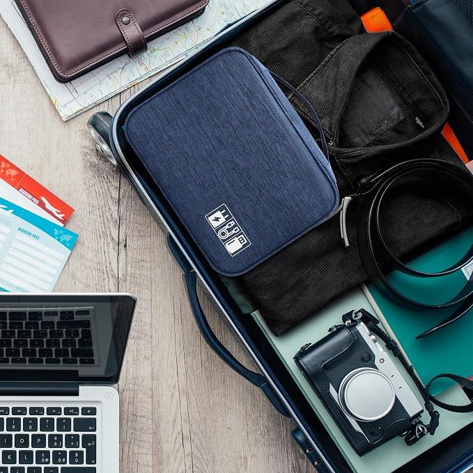 SELLYFELLY Electronics Organizer Travel Universal Cable Organizer Bag - Image 9
