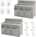 2-Pack Wall Hanging Organizer Bag/Hanging Baskets by Someteth