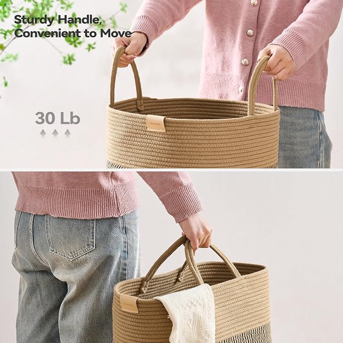 Laundry Hamper 62L, Large Laundry Basket - Image 4