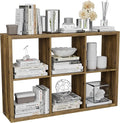 Cube Storage Organizer Bookcase, Decorative 11 inch Open Back Cubical Shelf by VDNEND