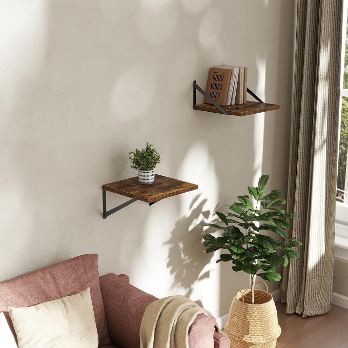 Deep Floating Shelves Wall Mounted, Living Room, Office - Image 2