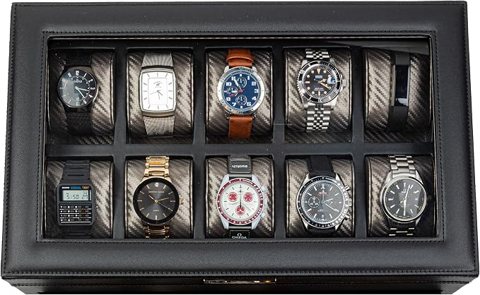 HOUNDSBAY Mariner Mens Watch Box Storage Case by HOUNDSBAY