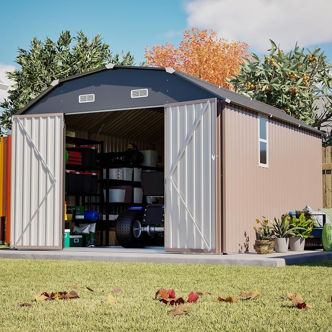 10x12 FT Metal Storage Shed - Image 2