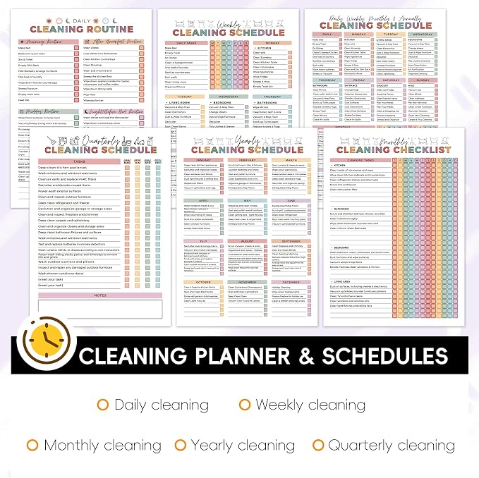 ADHD Cleaning Planner | Home Cleaning Schedule - Image 4