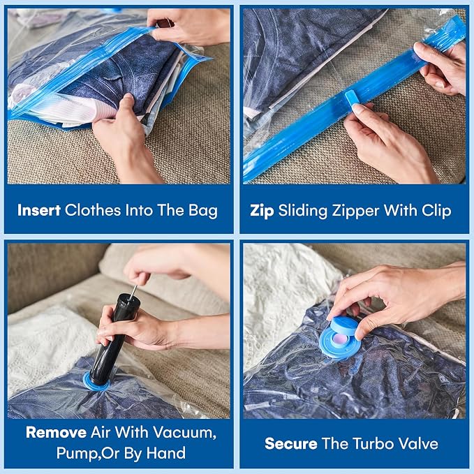 20-Pack Variety Vacuum Storage Bags - Image 6