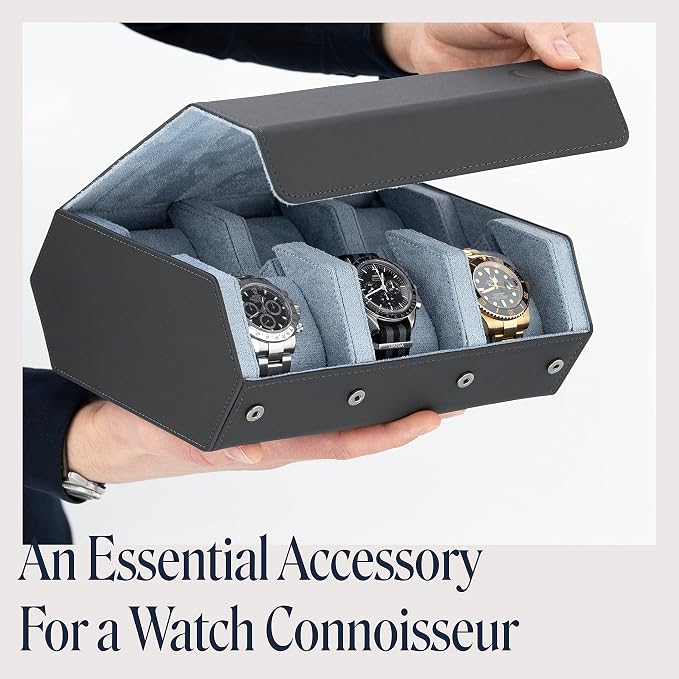 QWATCHBANDS Napa Leather Watch Case - Image 3