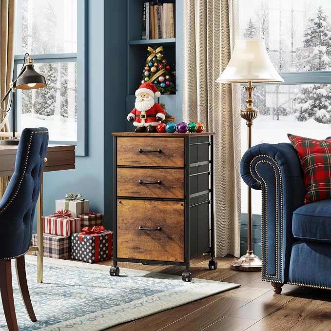 DEVAISE Mobile File Cabinet, Rolling Printer Stand - Image 2