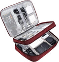 SELLYFELLY Electronic Bag Travel Cable Accessories Bag Waterproof Double Layer by SELLYFELLY