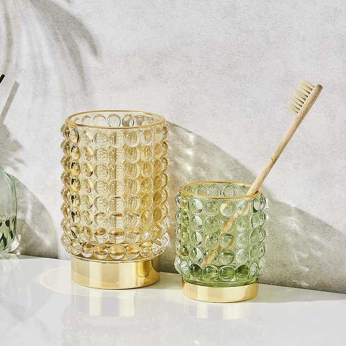 Makeup Brush Holder Organizer, Toothbrush Holders, Desk Pen Pencil Holder - Image 3