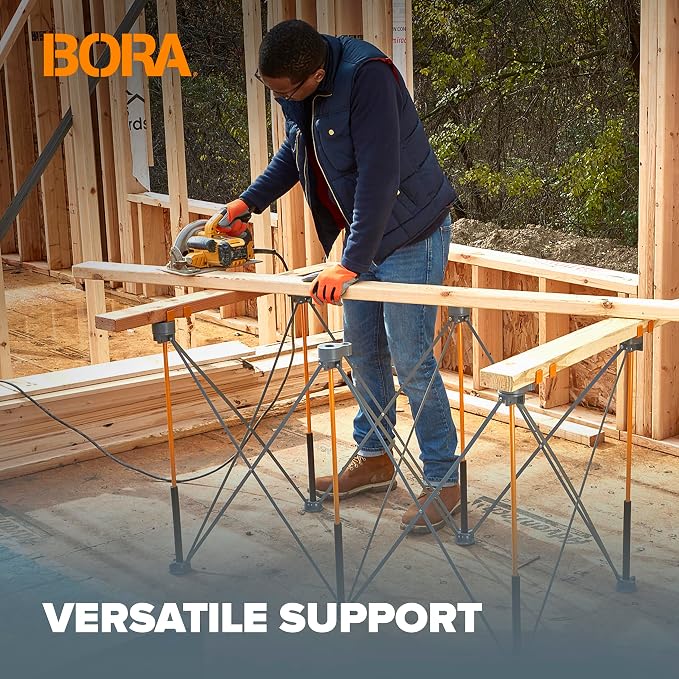 Bora Centipede 2 ft. L x 4 ft. W x 2.5 ft. H Folding Work Table Steel 1500 lb. - Image 7