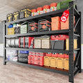 71.3" Wide Heavy Duty Garage Shelving Units, 5000LBS Deep Storage Shelves by SISESOL