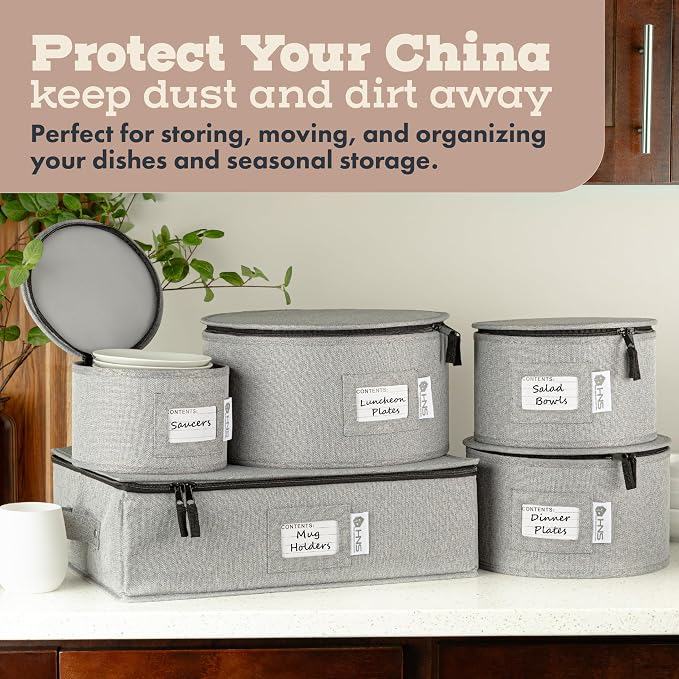 Hard Shell China Storage Containers 5-Piece Set Moving Boxes - Image 4