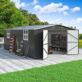 Polar Aurora 12x18 FT Outdoor Storage Shed, Garden Shed by PolarAurora