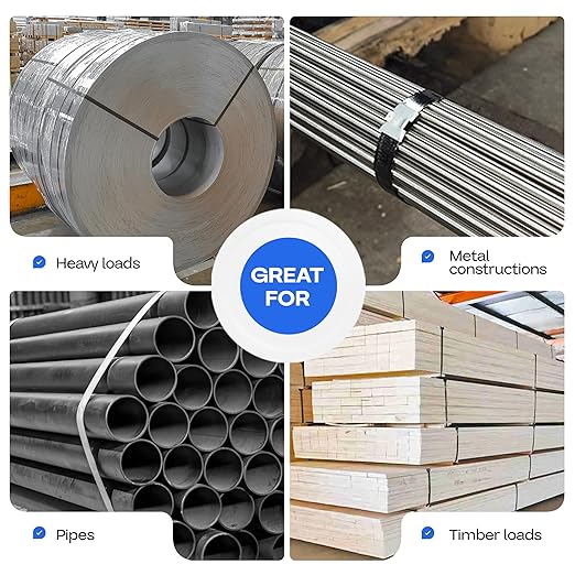 IDL Packaging 1/2" Open Seals for Steel Strapping - Image 5