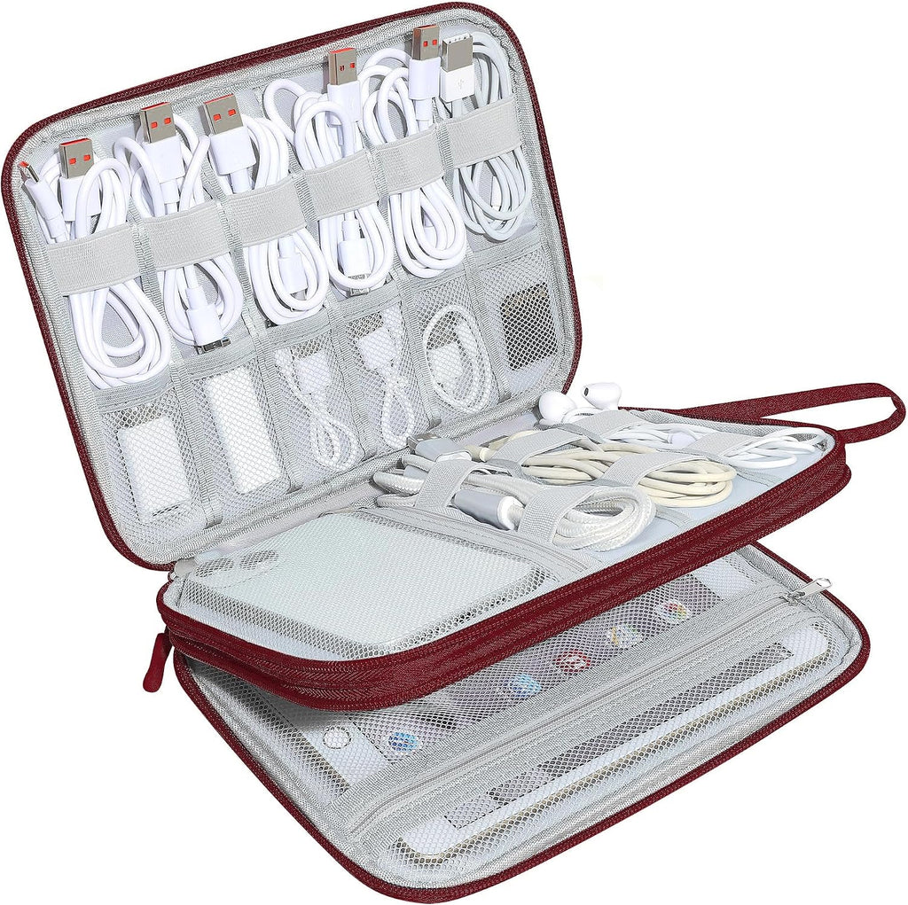 CILLA Electronics Organizer Travel, Travel Cord Organizer Case