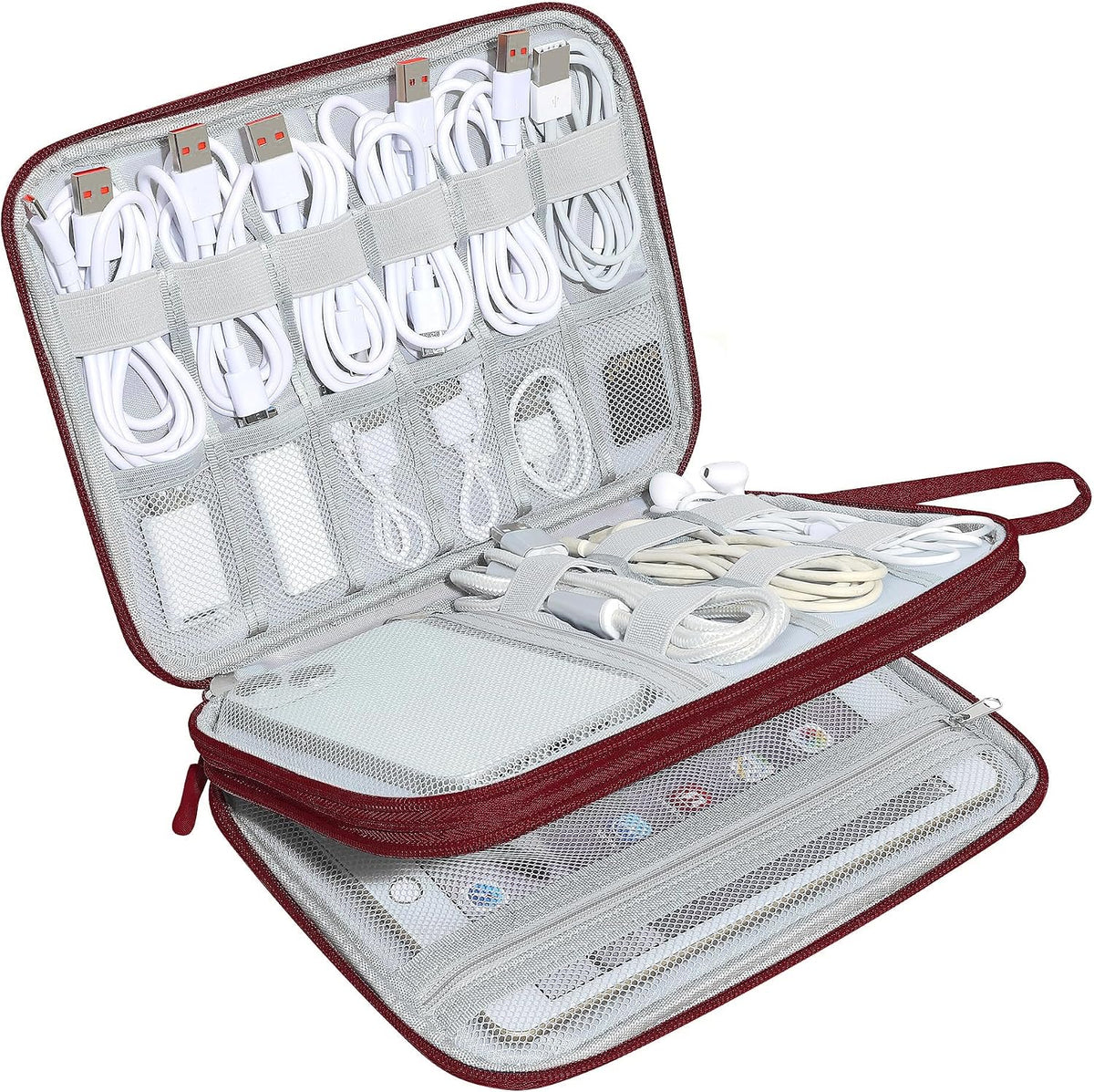 CILLA Electronics Organizer Travel, Travel Cord Organizer Case