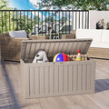 Outdoor Storage Box, Resin Deck Boxes Indoor and outdoor, Waterproof Storage by NBYSGO