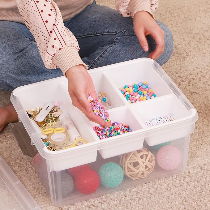 Citylife 17 QT Plastic Storage Box - Image 6