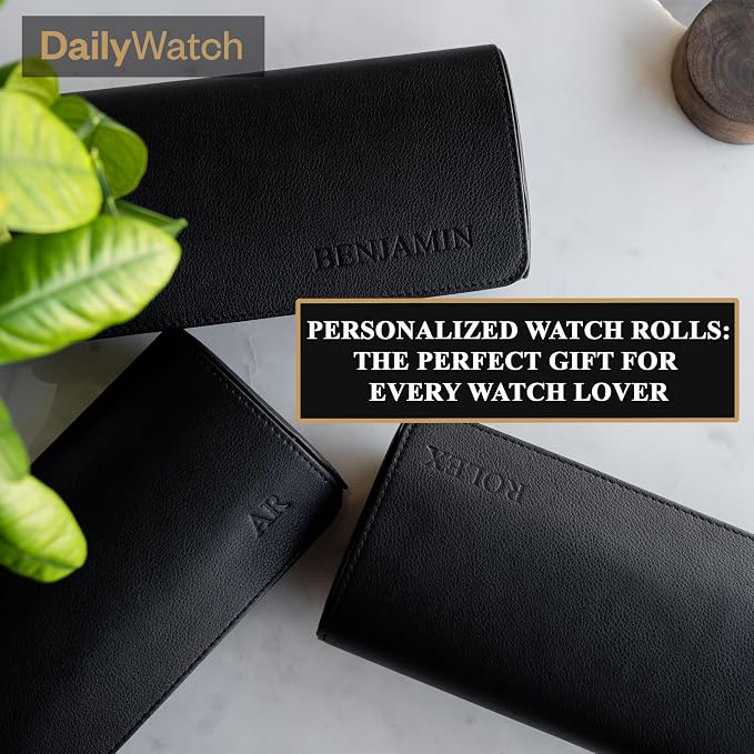 DailyWatch | Personalized Watch Roll Travel Case - Image 6