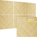 TO-TH Acoustic Wall Panels, 6 Pack Total Size 72 x 48 Inches, Self-Adhesive by Unknown
