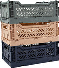 Collapsible Storage Box, Foldable Crate Organizer Bin by LunaCrates