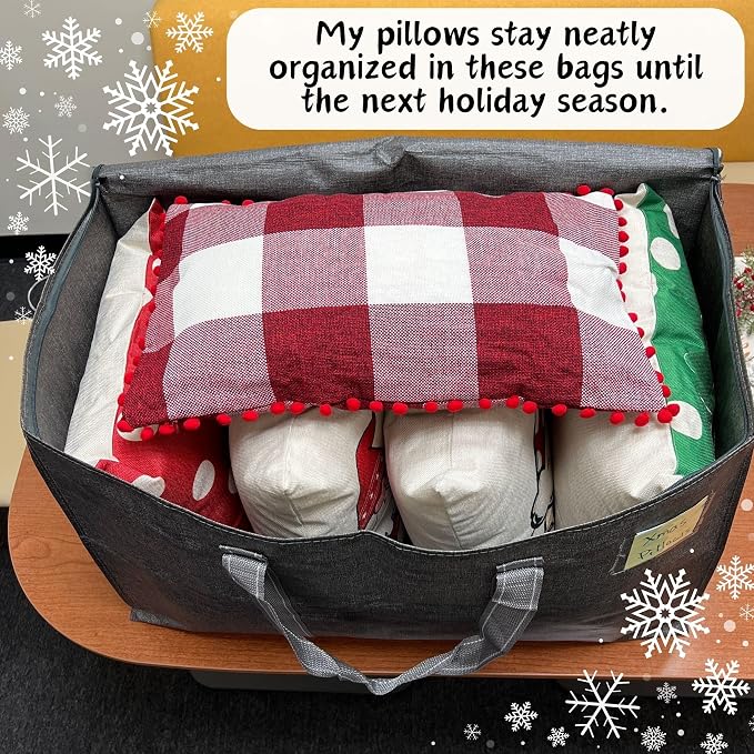 VENO 10 Pack Moving Bags and Large Christmas Storage Bins - Image 2