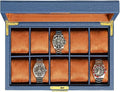 ROTHWELL 10 Slot Leather Watch Box by RothwellSanFrancisco