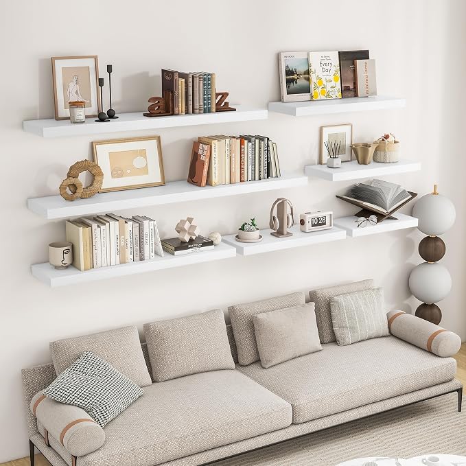 RICHFOCUS 24Inch Floating Shelves - Image 2