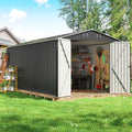 8x12 FT Outdoor Storage Shed, Garden Shed by AirWire